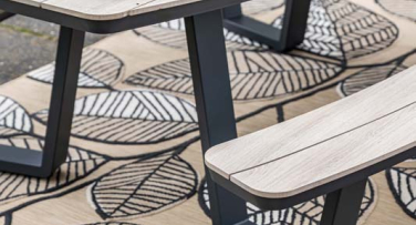 Designová zahradní lavice Eclipse 220