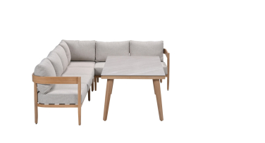 Zahradní sedací set Hillston5 Woodlook s vysokým stolem