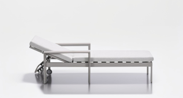 Hliníkové zahradní lehátko Sonoma Lounger Taupe