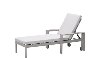 Hliníkové zahradní lehátko Sonoma Lounger Taupe