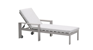 Hliníkové zahradní lehátko Sonoma Lounge Taupe