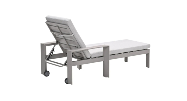 Hliníkové zahradní lehátko Sonoma Lounge Taupe