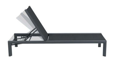Hliníkové zahradní lehátko Stine