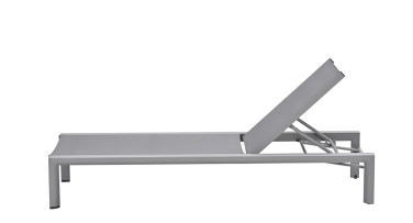 Hliníkové zahradní lehátko Stine Taupe