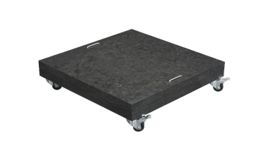 Luxusní zahradní slunečník Verde 400, základna 150 kg