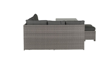 Ratanová zahradní rohová souprava s vysokým stolem Dante7