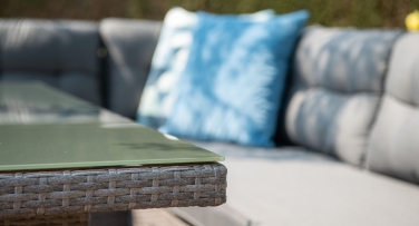 Ratanová zahradní rohová souprava s vysokým stolem Dante7