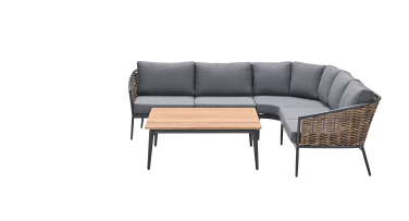 Multifunkční ratanová zahradní sedací souprava Ferreira