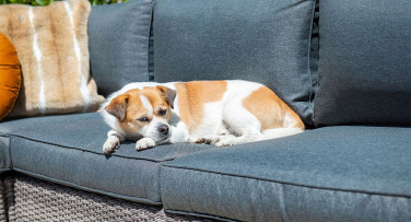 Ratanový rohový zahradní sedací set Saale