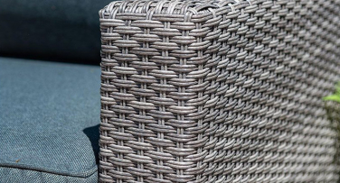 Ratanový rohový zahradní sedací set Saale