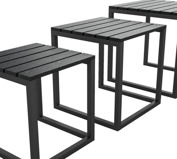 Set stolků Modern Design 3x