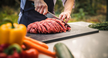 Skládací nerezový stůl SOLID200 | catering a eventy