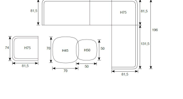 Venkoví sedací souprava Liana7 Rope
