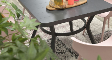 Hliníkový venkovní stůl Helford 90x90 cm