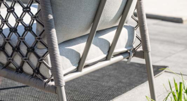 Venkovní sedací set Clestra Rope taupe