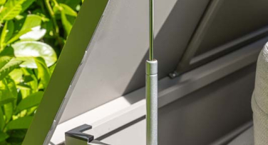 Venkovní úložný box Docks Taupe