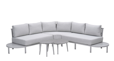 Zahradní rohová sedací souprava Sienna 269cm