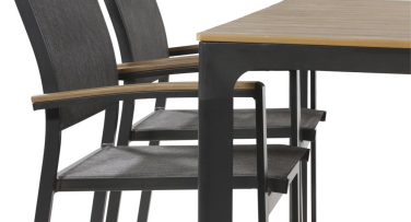 Zahradní jídelní souprava Nordica6 Polywood