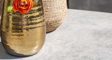 Zahradní jídelní nábytek Salerma6 Sand, Fiberstone
