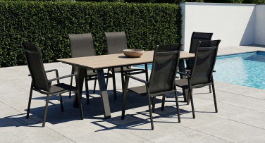 Zahradní jídelní souprava Guardia6 stůl 205cm