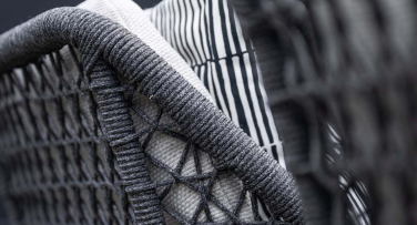 Zahradní jídelní souprava Weave Rope stůl 220