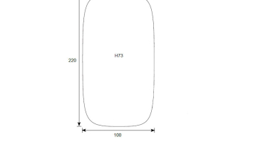 Zahradní jídelní stůl Bellea 220x100 Fiberstone