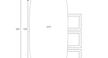 Zahradní jídelní stůl Giante 320x120 Ceramic