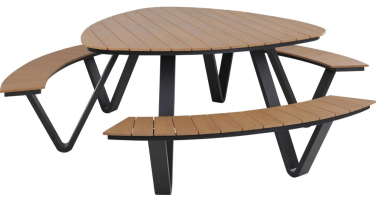 Zahradní lavice Nordica Triangular Polywood