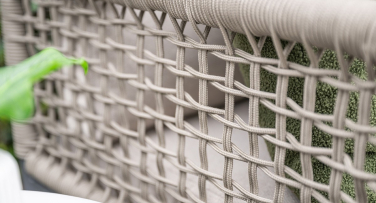Zahradní rohová sedací souprava Thaka Rope Taupe