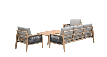Hliníkový zahradní sedací set Gossau5