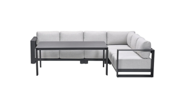 Zahradní sedací/jídelní souprava Accordia Corner6 Long