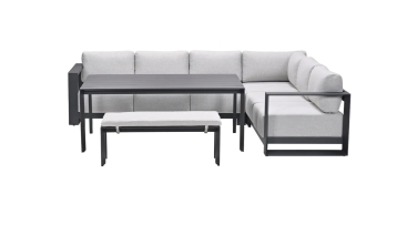 Zahradní sedací/jídelní souprava Accordia Corner8 Long