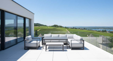 Zahradní sedací/jídelní souprava Accordia Corner9 Long