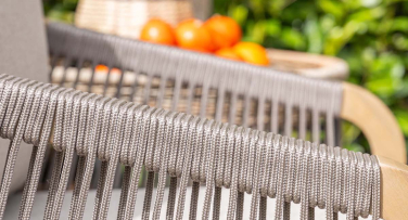 Dřevěná venkovní sedací souprava Valley5 Rope