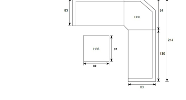 Zahradní sedací souprava Lignum5 Corner Woodlook