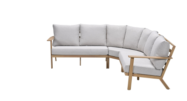 Zahradní sedací souprava Lignum5 Corner Woodlook