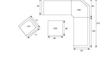 Zahradní sedací souprava Lignum6 Woodlook