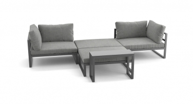 Hliníková zahradní sedací souprava Norton Modular