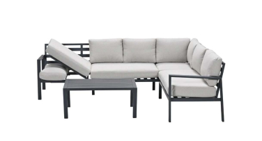 Zahradní sedací souprava s integrovaným lehátkem Vestra