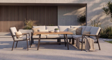 Zahradní sedací souprava Crena Corner Plus Woodlook