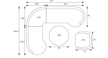 Zahradní sedací souprava Serene7 Rope