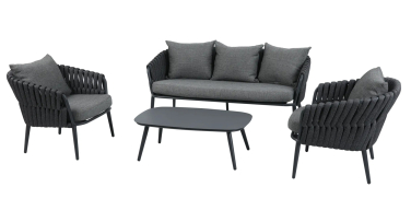 Zahradní sedací souprava Torino antracit