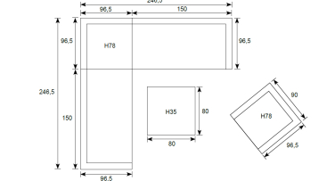Zahradní sedací souprava Vector6