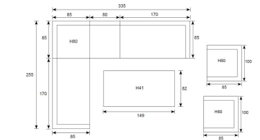 Zahradní sedací souprava Venue8