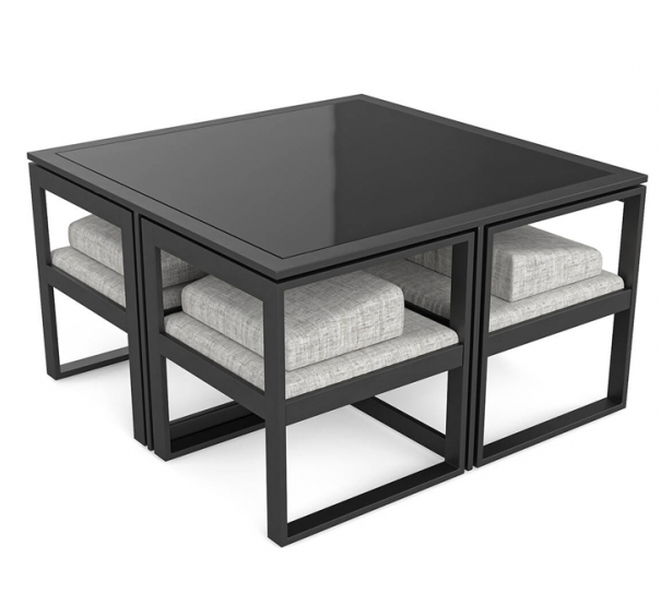 Hliníkový zahradní jídelní nábytek Delica