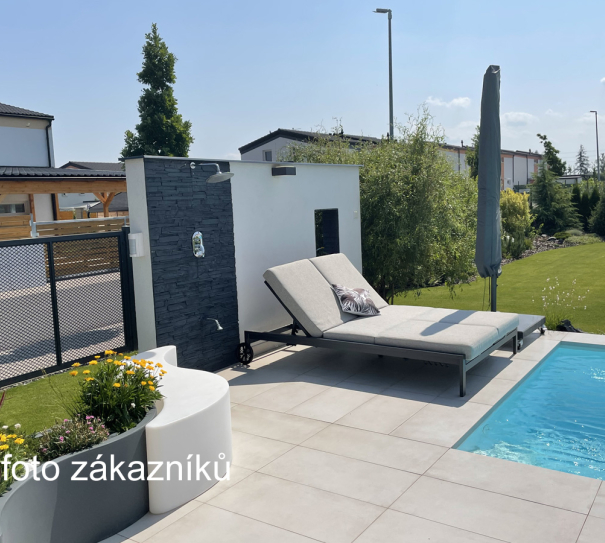 Zahradní lehátko pro 2 Modern Maria