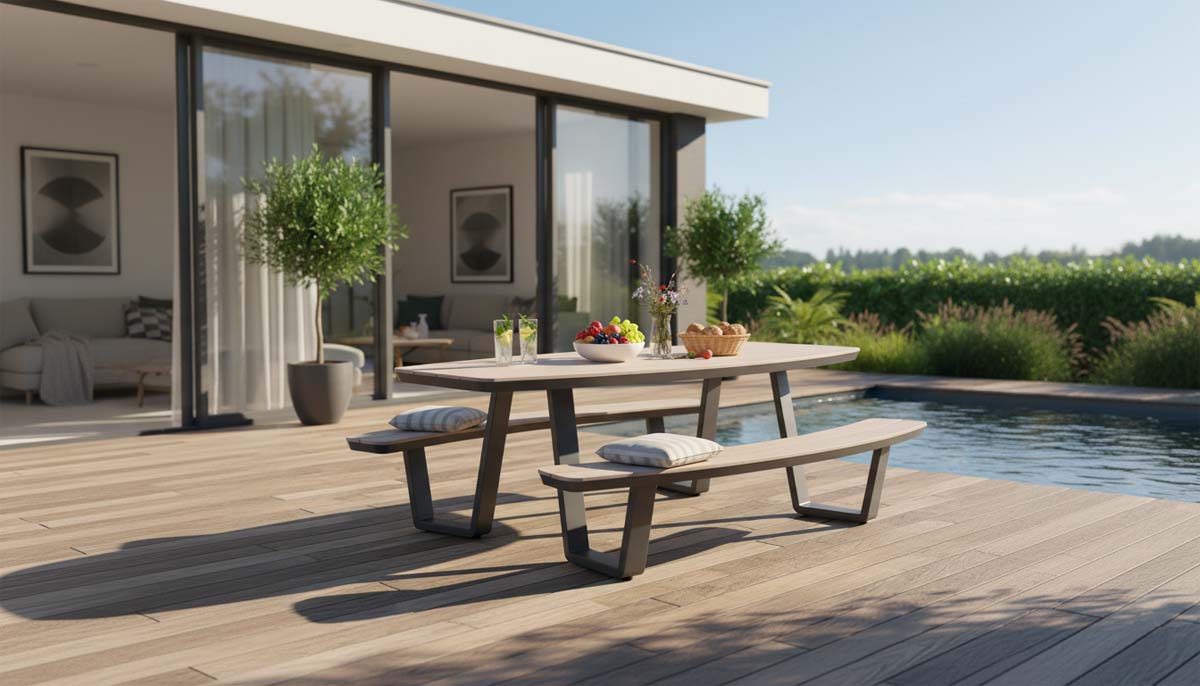 Luxusní a designová zahradní lavice Eclipse 220