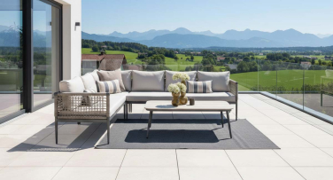 Zahradní rohová sedací souprava Thaka Rope LT