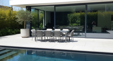 Zahradní jídelní sestava Aventa8 s rozkládacím stolem 180/230