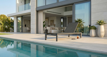 Hliníkové zahradní lehátko Stine